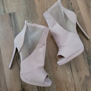 Charlotte Russe Blush Pink Heels